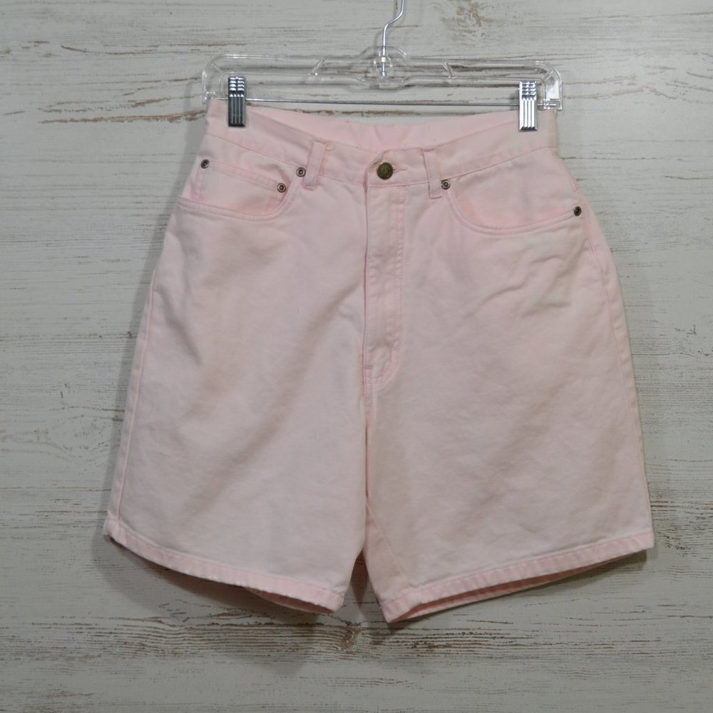 Vintage CET High Waist Pink Denim Shorts